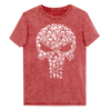 T-shirt en jean skull