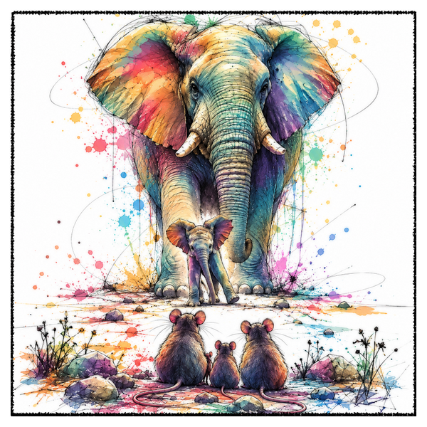 tiles elephant afrique
