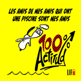 positive actitud - Dessous de verre céramique
