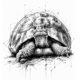 tortue dessous de verre céramique